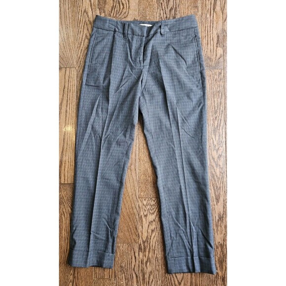 Cabi Womens Mini Houndstooth Cafe Cuffed Pants Trousers Style# 245 Size 6 - Picture 1 of 11